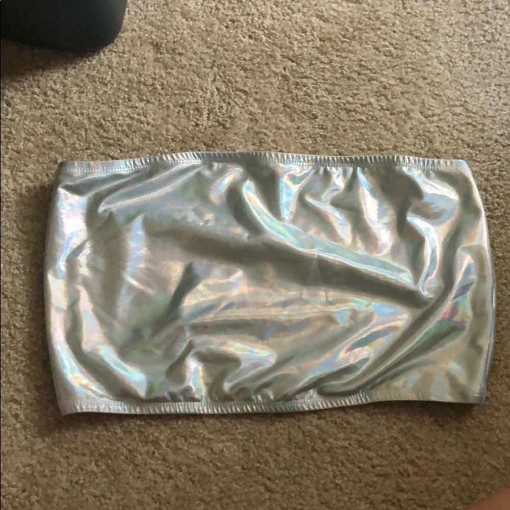 Metallic Tube Top